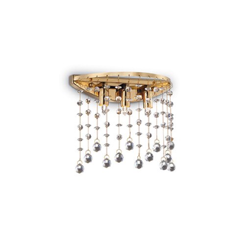 Aplica MOONLIGHT 082813, Ideal Lux, auriu, 3 x 40W G9