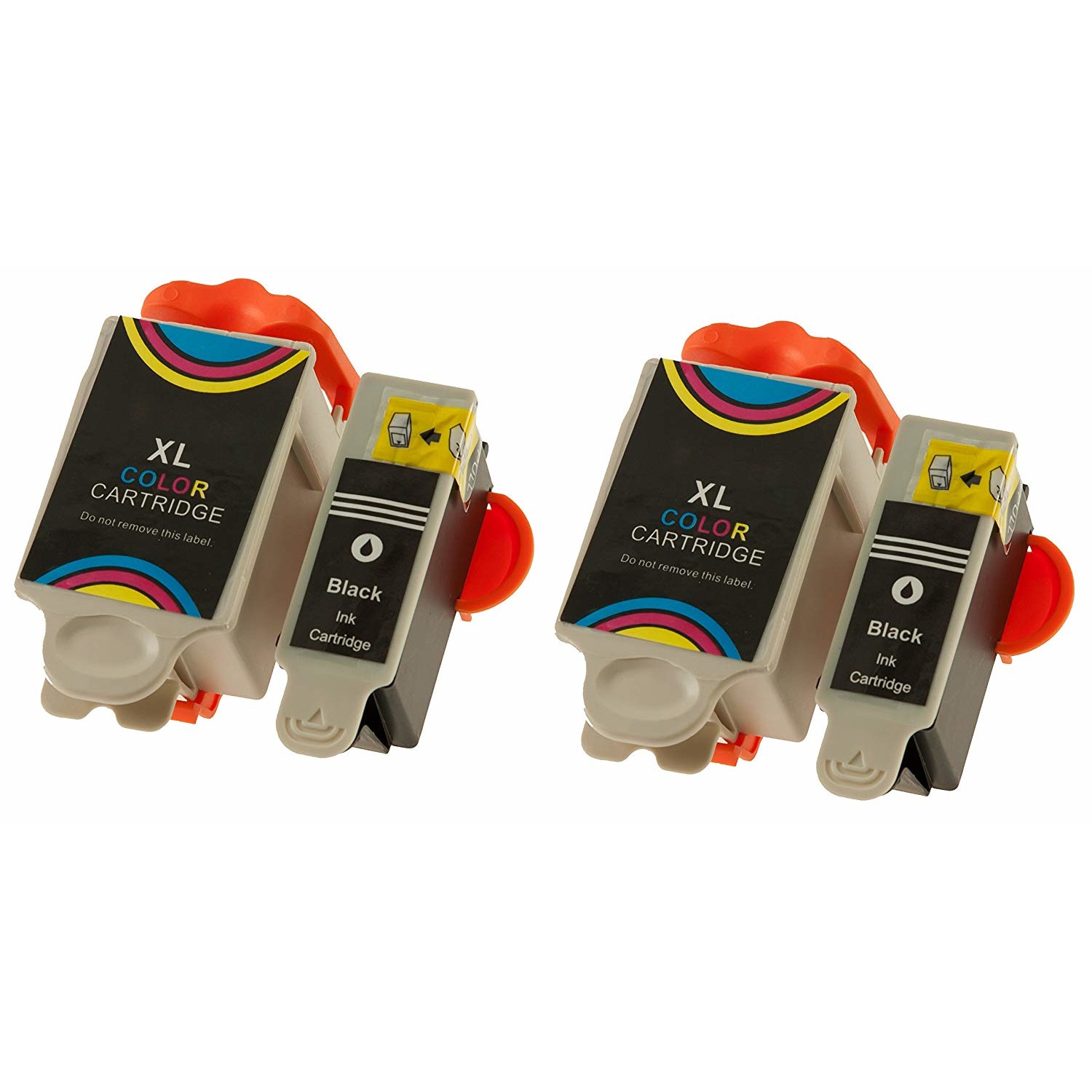 Set 4 Cartuse 2BK/2Color T266/T267 Compatibile Pentru Epson WF-100W-0.25K#C13T26614010