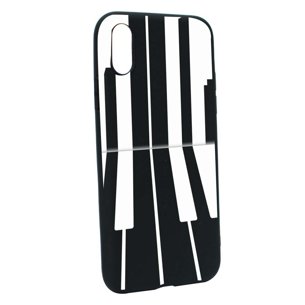 Husa Apple iPhone XS / X, Silicon, Piano B45