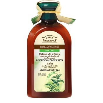 Balsam pentru par deteriorat cu extract de urzica 300ml Green Pharmacy Balsam pentru par deteriorat cu extract de urzica 300ml Green Pharmacy