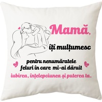 perna personalizata patrata alba model quotmama iti multumescquot poliester 40x40 cm imagen 8_0_
0