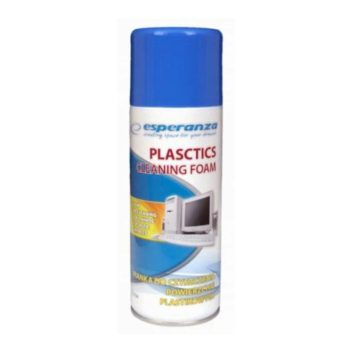 Spuma de material plastic ES104 Esperanza Cleaner 400ml