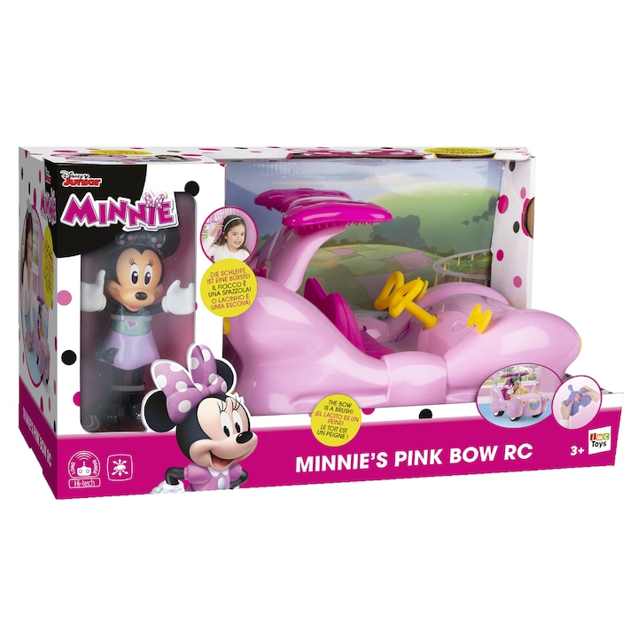 Masinuta Fashion Disney Minnie Mouse RC - cu figurina