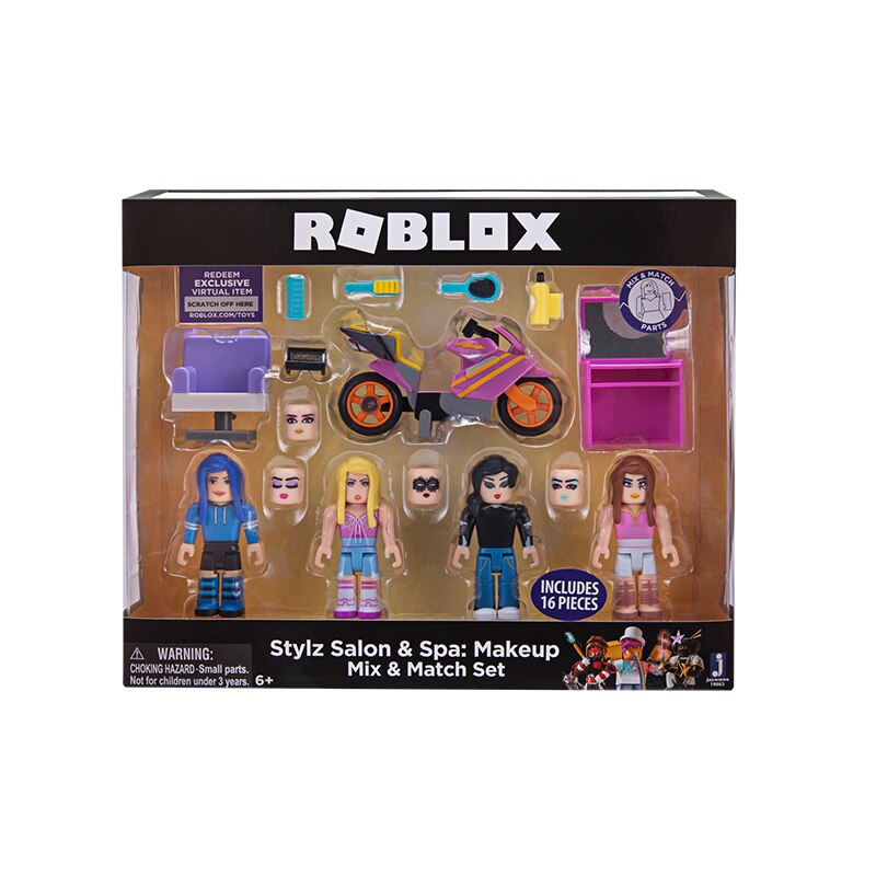 Set 4 figurine Roblox - Celebrity - Stylz salon & spa: Makeup