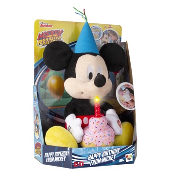 Jucarie de plus Disney Mickey Mouse - Happy birthday! Jucarie de plus Disney Mickey Mouse - Happy birthday!