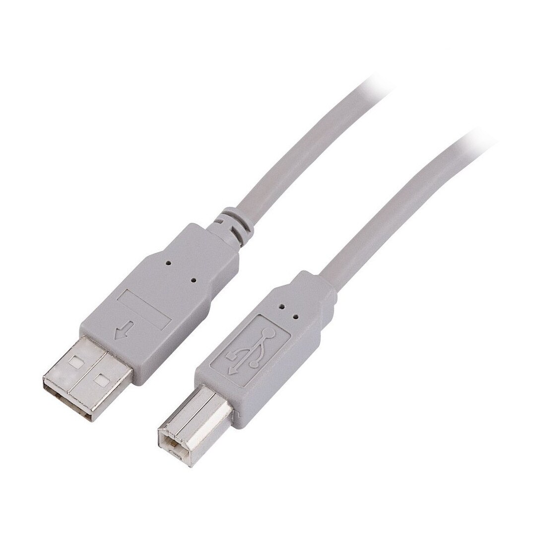 Cablu imprimanta USB 1.1, USB A tata USB B tata, 1.8 m, Well