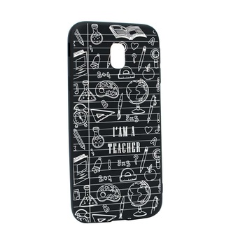 Husa Samsung Galaxy J7 2018, Silicon, School B46 Husa Samsung Galaxy J7 2018, Silicon, School B46