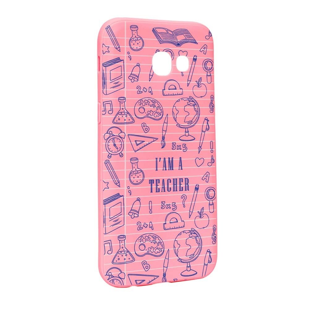 Husa Samsung Galaxy A3 2017, Silicon, School P46