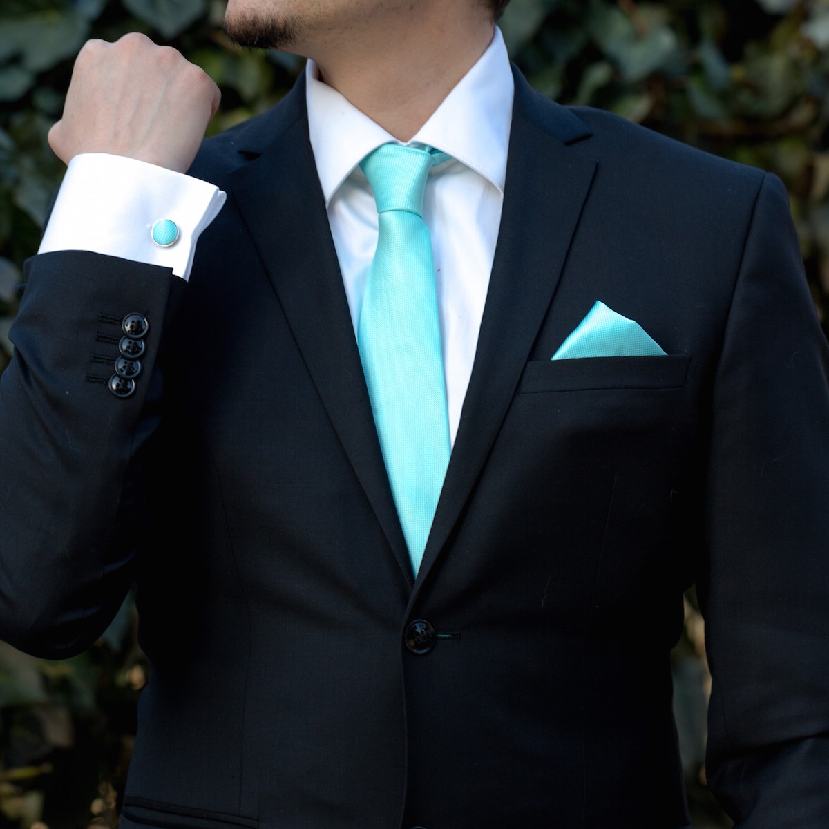 why campus Feed on Set aquamarine cravata, batista si butoni camasa - eMAG.ro