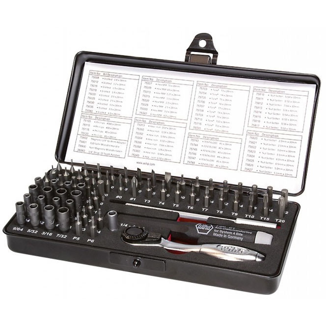 Set biti Micro ESD plus clichet 1/4