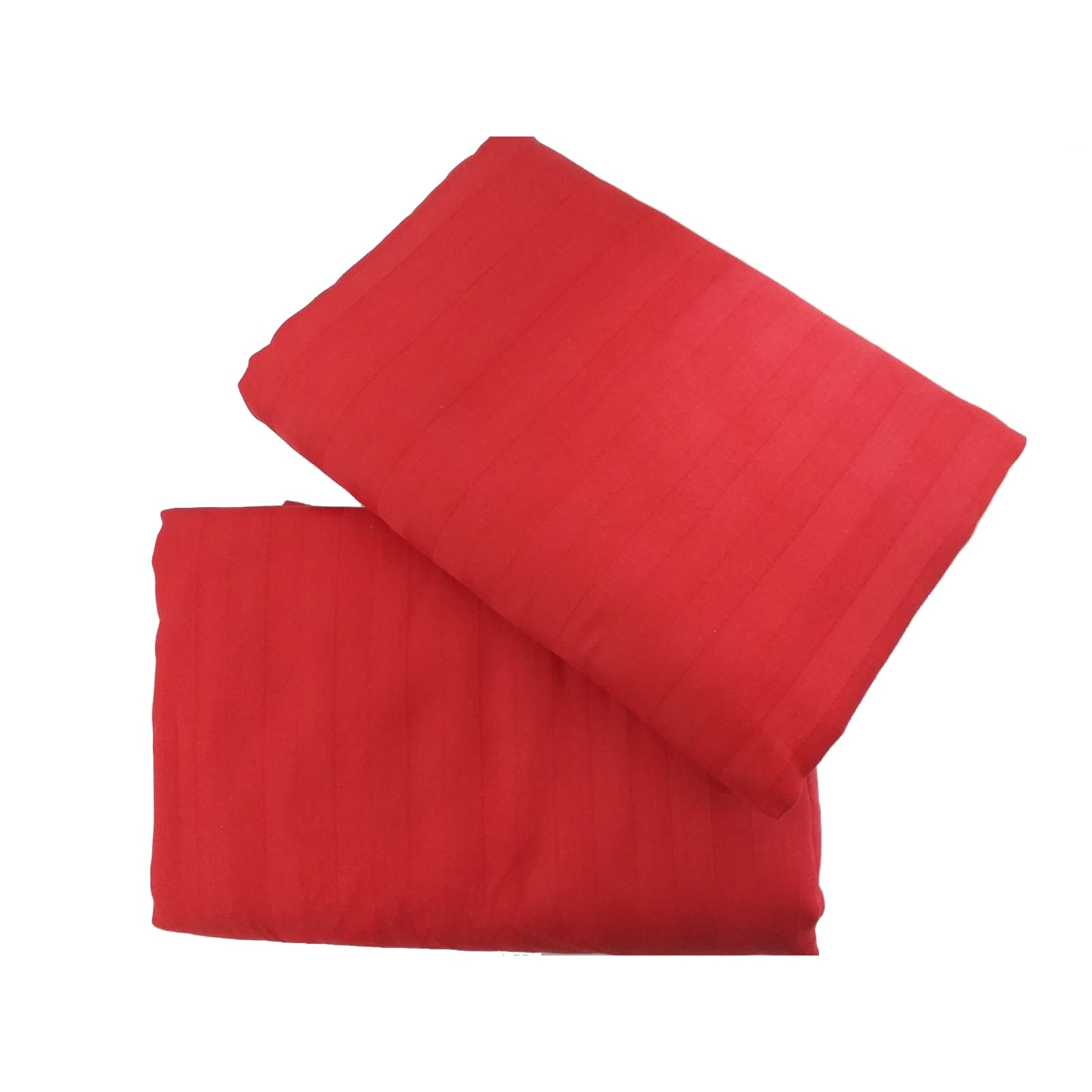 Set 2 fete perna bumbac 100% damasc, Ralex Pucioasa, 50x70 cm rosu