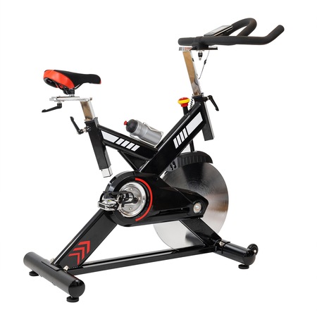 Bicicleta spinning TECHFIT SBK400, Greutate utilizator: 150 kg, Sistem Inertie volanta: 24 kg