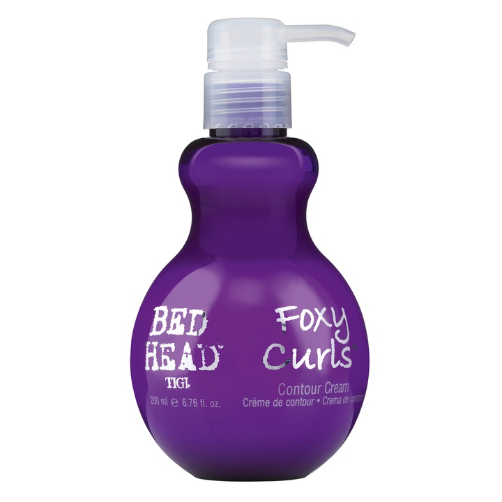 Crema de par modelatoare Tigi Bed Head Foxy Curl Contour pentru par ondulat, 200 ml