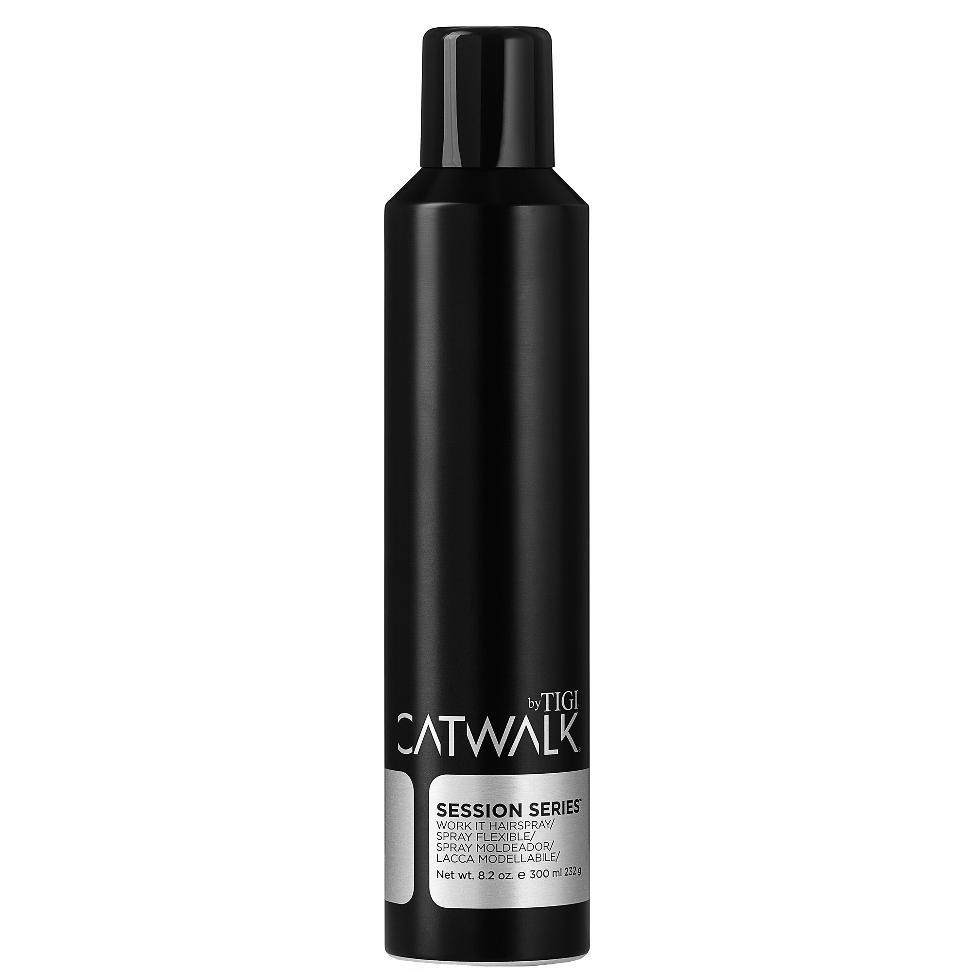 Fixativ Tigi Catwalk Session Series Work It pentru fixare medie, 300 ml