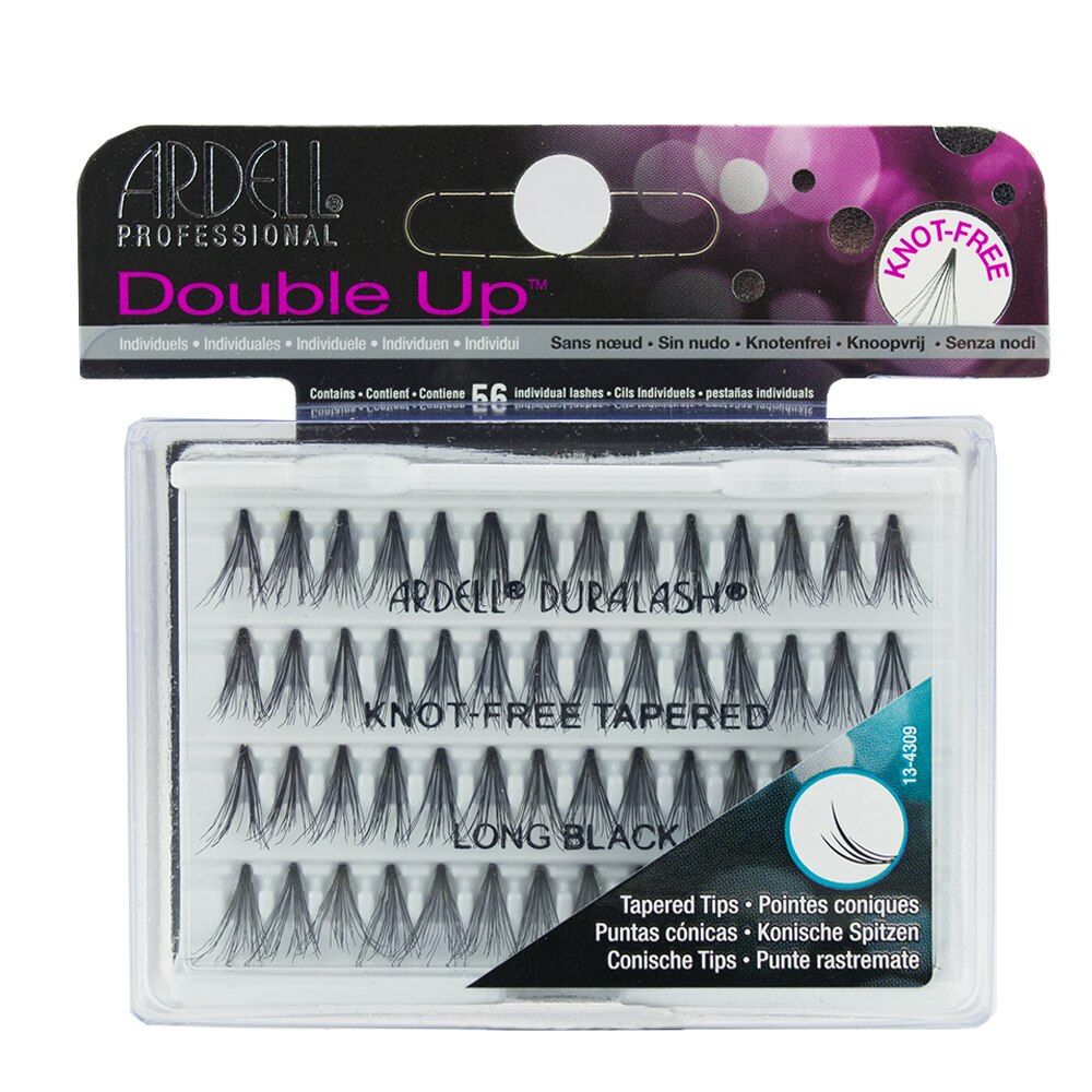 Gene false Ardell Double Up Individual Knot-Free Long Black