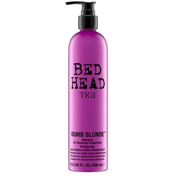 Sampon Tigi Bed Head Dumb Blonde pentru par blond, 400 ml Sampon Tigi Bed Head Dumb Blonde pentru par blond, 400 ml