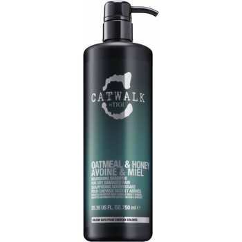 Sampon Tigi Catwalk Oatmeal & Honey pentru par uscat, 750 ml Sampon Tigi Catwalk Oatmeal & Honey pentru par uscat, 750 ml