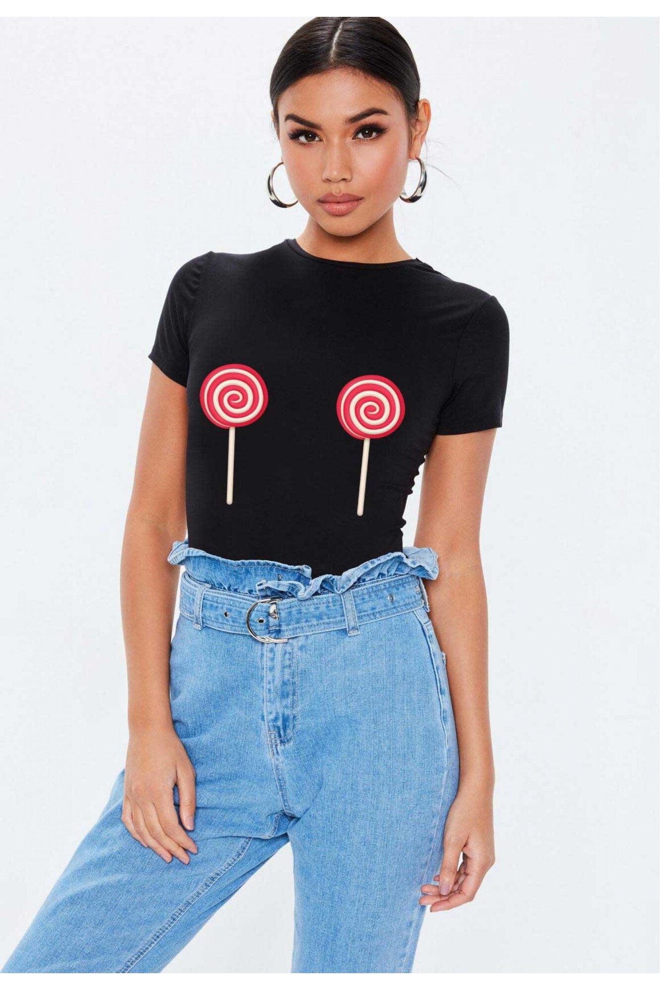 Tricou dama negru - Acadele