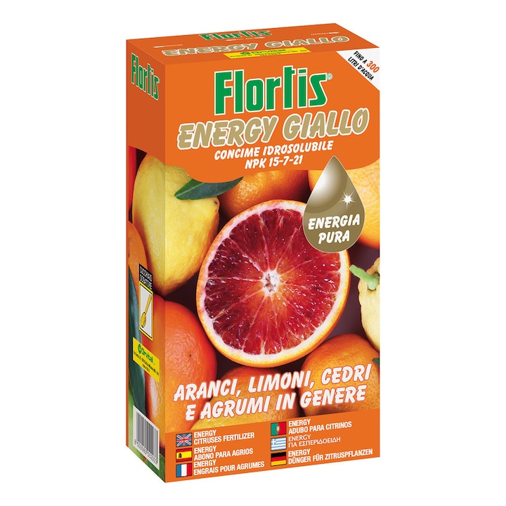 Ingrasamant granulat pentru citrice Flortis, 600 gr