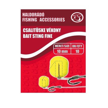Carlige,Haldorado, Tepuse momeala - Bait Sting - Fine 10 mm 1 Set Carlige,Haldorado, Tepuse momeala - Bait Sting - Fine 10 mm 1 Set
