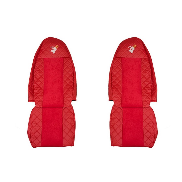 Huse scaun,F CORE , VOLVO FH12 FH 16 , 2005-2012,culoare ROSU