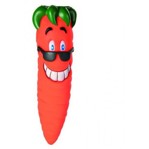Jucarie Trixie snack-morcov vinil 20 cm pentru caini 3398