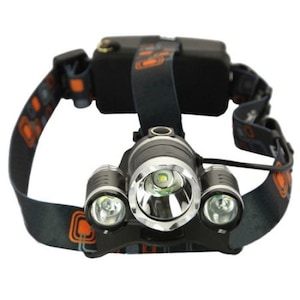 Lanterna frontala cu 3 LED-uri CREE XML-T6 si acumulatori reincarcabili ® Selling Depot