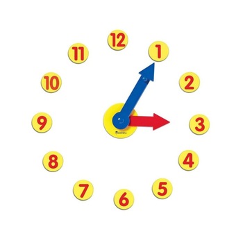 Set de activitati cu ceas Learning Resources, 6 x 28 cm, 5 - 9 ani Set de activitati cu ceas Learning Resources, 6 x 28 cm, 5 - 9 ani