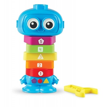 Robotelul meu istet Learning Resources, 5 forme colorate, 20 cm, 2 - 6 ani Robotelul meu istet Learning Resources, 5 forme colorate, 20 cm, 2 - 6 ani
