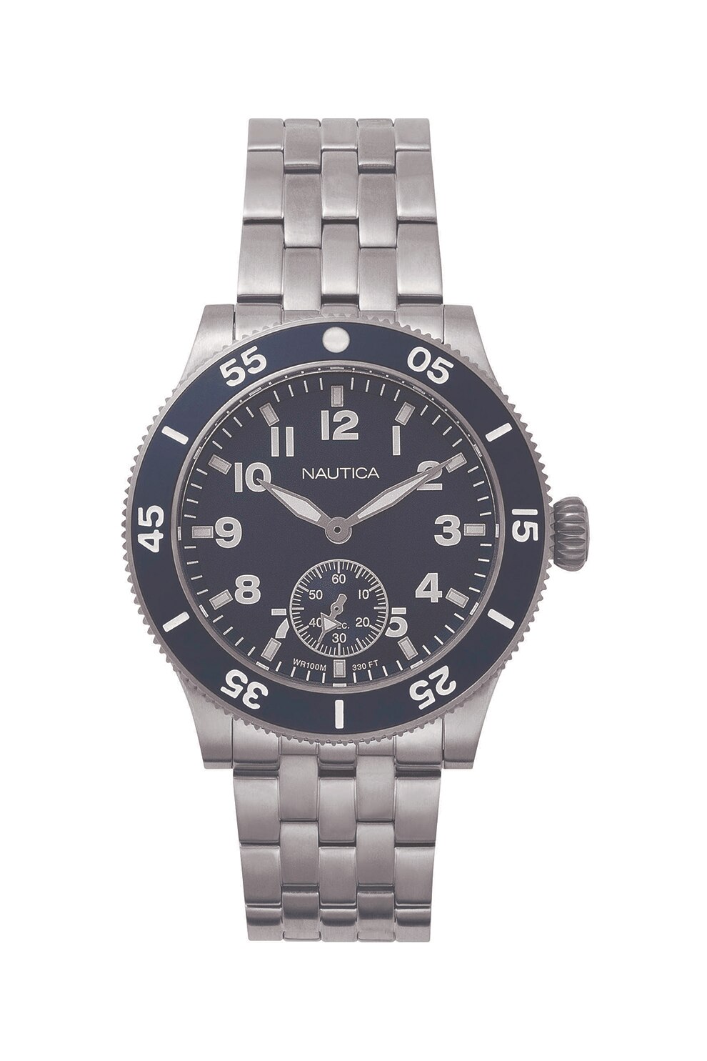 Nautica, Ceas analog rotund, Argintiu