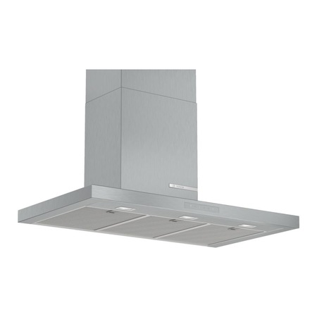 Hota incorporabila decorativa Bosch DWB97CM50, Putere de absorbtie 721 mc/h, TouchControl, Motor EcoSilence Drive, Iluminare LED, Clasa A+, 90 cm, Inox