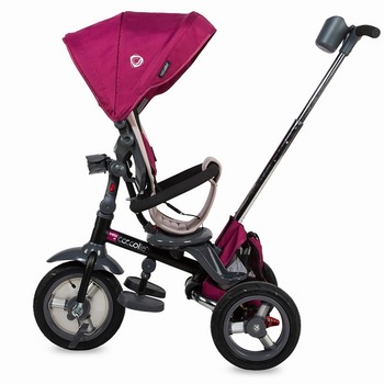 Tricicleta Multifunctionala 4 In 1 Coccolle Velo Air - Violet Tricicleta Multifunctionala 4 In 1 Coccolle Velo Air - Violet