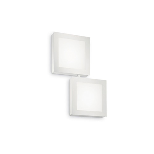 Aplica UNION 142197, Ideal Lux, alb, 2 x 15W GX53