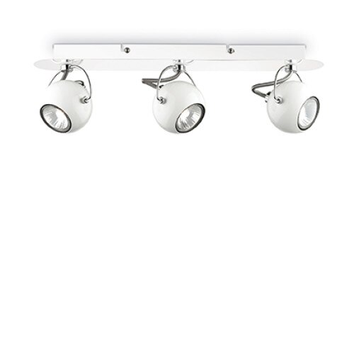 Aplica LUNARE 077901, Ideal Lux, alb, 3 x 28W GU10