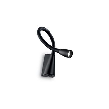 Aplica GOOSE 142692, Ideal Lux, negru, 3W LED Aplica GOOSE 142692, Ideal Lux, negru, 3W LED