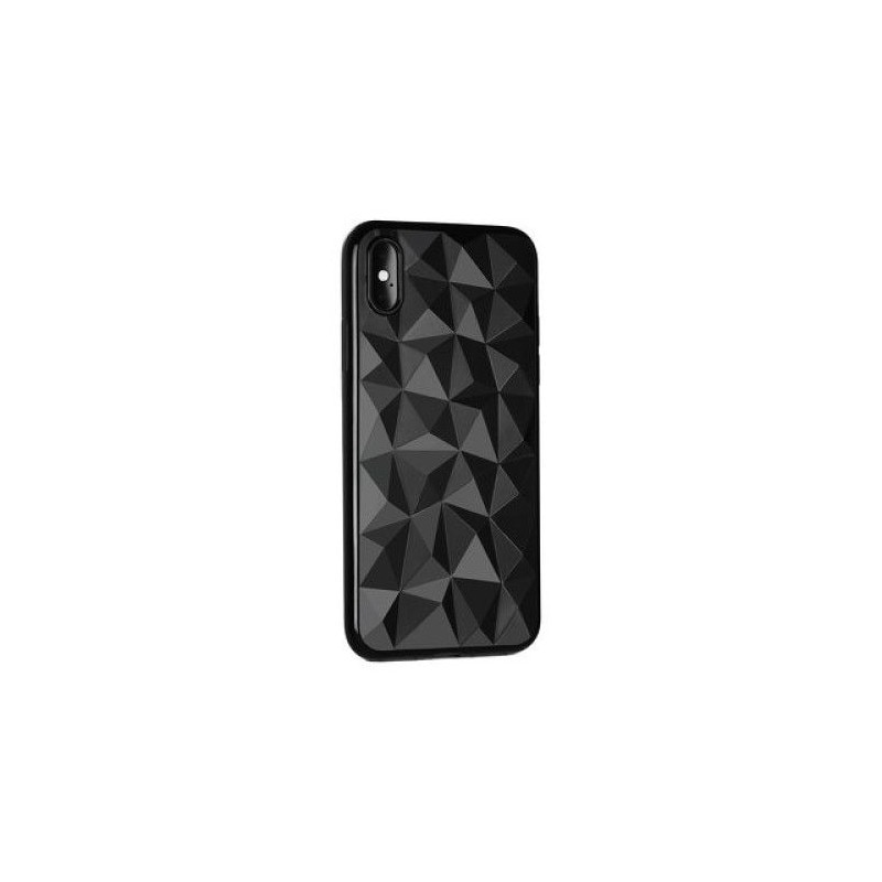 Husa protectie IMPORTGSM pentru Huawei Mate 20 Pro, Silicon, Capac Spate, Prism Case, Neagra