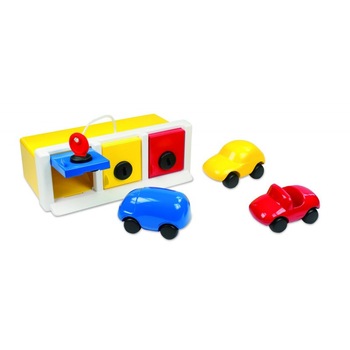 Jucarie interactiva Ambi Toys Garajul masinutelor, dezvolta imaginatia, 12 luni+ Jucarie interactiva Ambi Toys Garajul masinutelor, dezvolta imaginatia, 12 luni+
