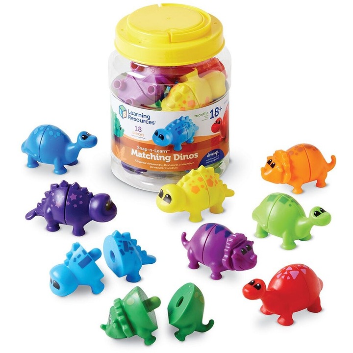Learning Resources Játékos dinoszauruszok készlet, 18 részes, 2-6 éves korig