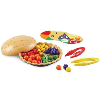 Placinta pentru sortat Learning Resources, peste 60 piese, 3 carduri de sortare, 3 - 7 ani Placinta pentru sortat Learning Resources, peste 60 piese, 3 carduri de sortare, 3 - 7 ani