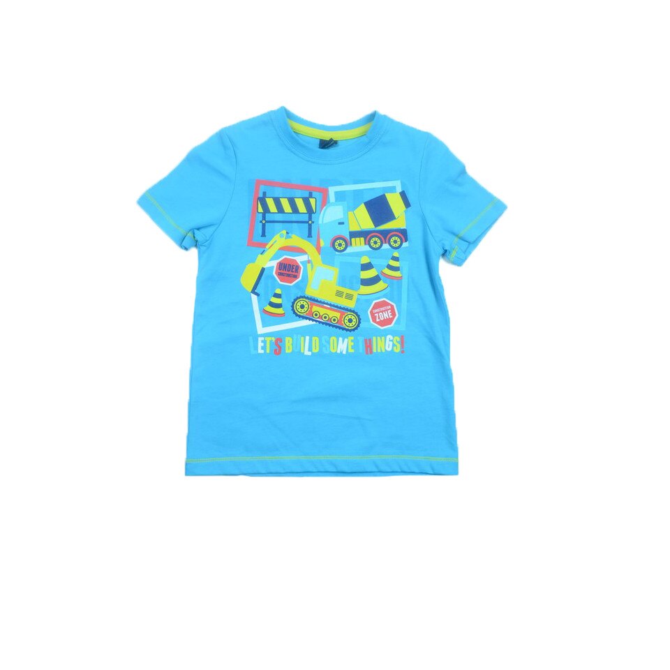 Tricou maneca scurta baieti GT GT-4396, Turcoaz