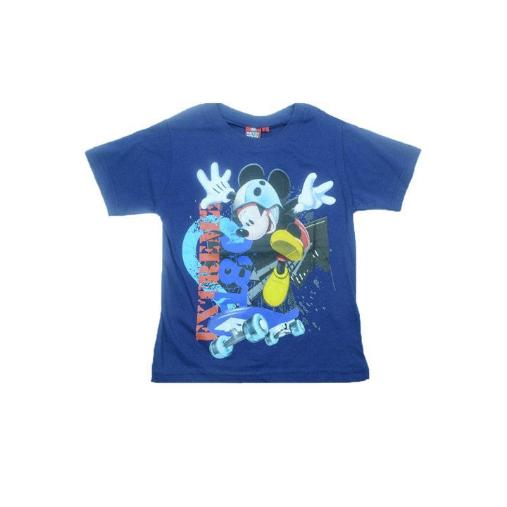 Rövid ujjú fiú póló Disney DSY-001, sötétkék, 128