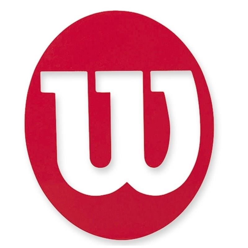 Sablon tenis Wilson Stencil, rosu
