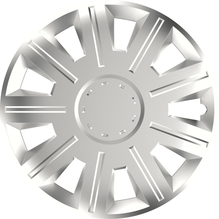 Set 4 buc capace roti Victory silver 15"