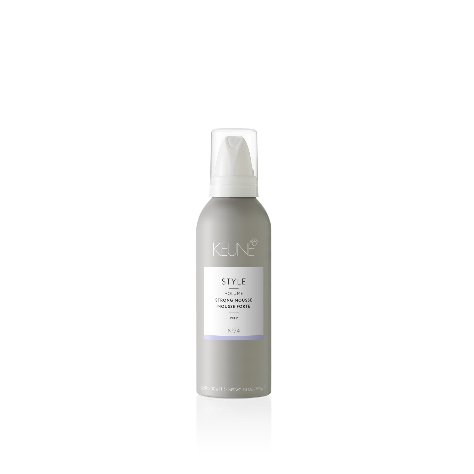 Spuma pentru fixare puternica si volum Keune Style Strong Mousse, 200 ml