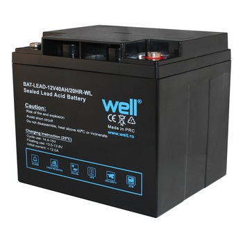 Acumulator plumb acid 12V 40AH, Well Acumulator plumb acid 12V 40AH, Well