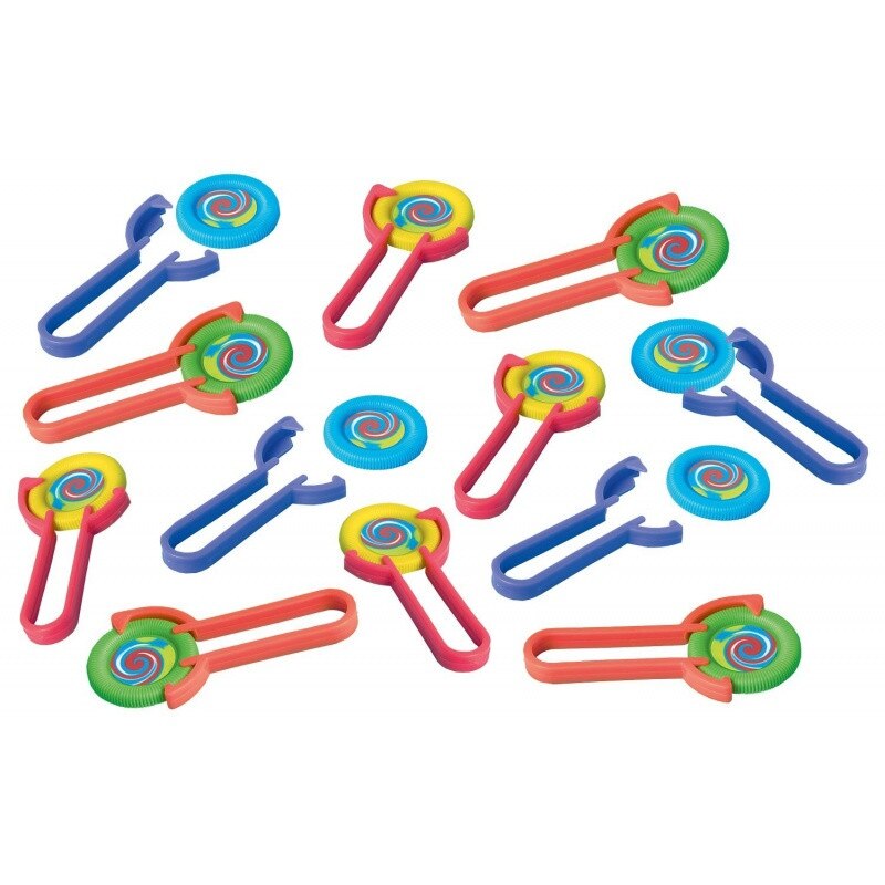 Jucarii Party Aruncator De Discuri, Amscan 390587, set 12 buc