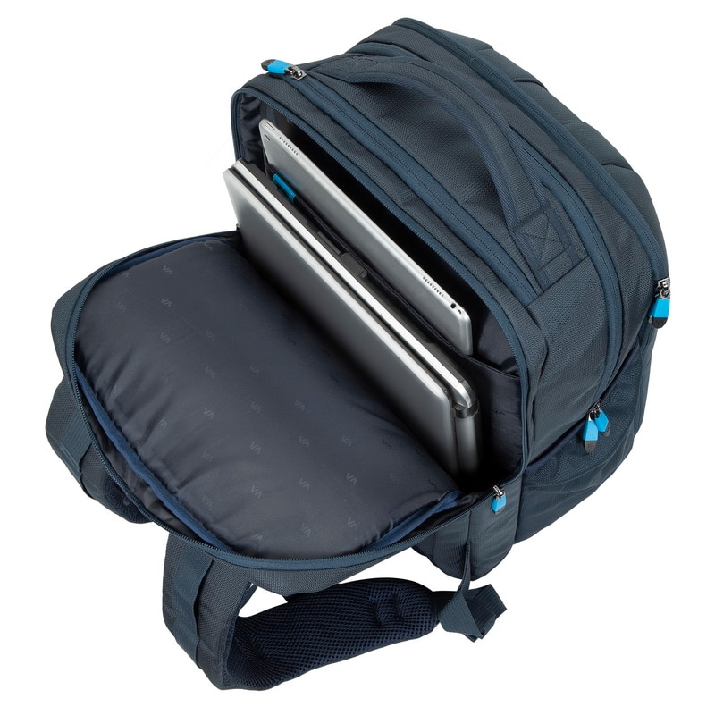 Rucsac Gaming pentru laptop Rivacase 17.3", PORT USB, 7861 Dark Blue