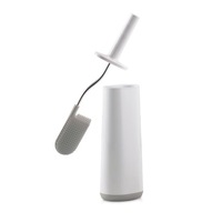 Perie toaleta Joseph&Joseph Flex Silicone Gri/Alb