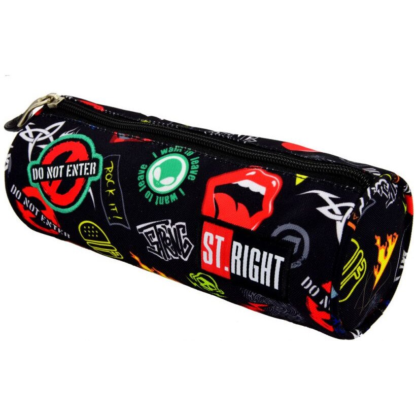 Penar Borseta cu 1 Fermoar St.Right - Badges