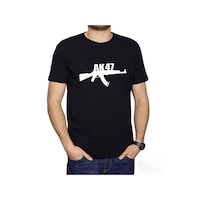 Tricou CS GO AK47, Marime M, negru